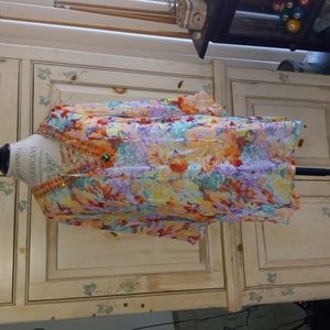 Beautiful Sheer Floral Tunic